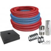 Accessories set NW63/50 for loose-fill insulation (nonabrasive)