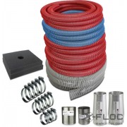 Accessories set NW90/75/63 extra for loose-fill insulation (nonabrasive)