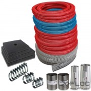 Accessories set NW90/75/63 extra for loose-fill insulation (nonabrasive)