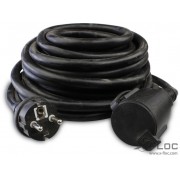 10m, 230V extension power cable.