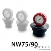 Measuring instruments: Pressure gauge, universal- NW75/90 (3''/3½'')