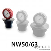Measuring instruments: Pressure gauge, universal- NW50/63 (2''/2½'')