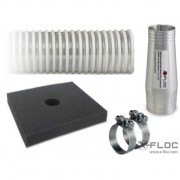 Insulating needle: Connection set NW63-50 (2½''-2'')