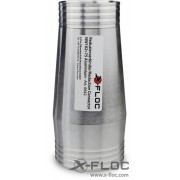 Reducer tube connector NW102-75 (4''-3'') Aluminium