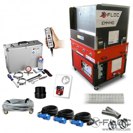 EM 425 (3x230V/10,0kW) High-powered insulation blowing machine